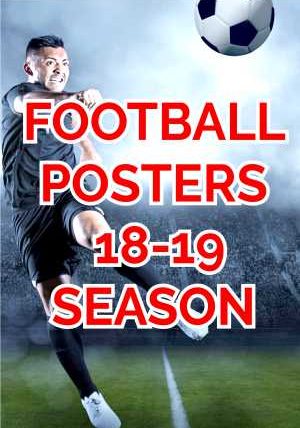 2018-2019 Football season poster catalogue